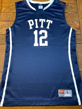 Nike Team Dri-Fit Pitt Panthers #12 Basketball Jersey